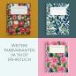 Preview: Stricktagebuch - Ergänzungsset, 104 Seiten, DIN A5 - pink