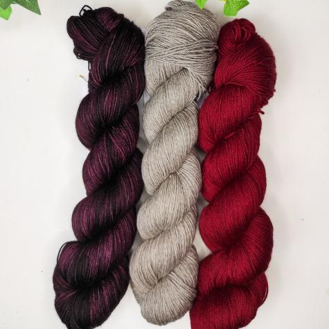 Preview: Strickset Tuch Callisto