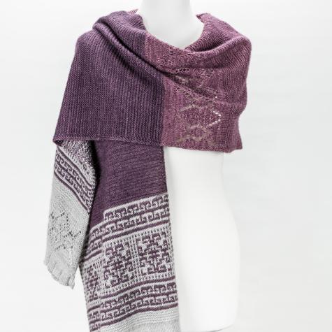 Strickset Tuch Mrs. Gaskelll