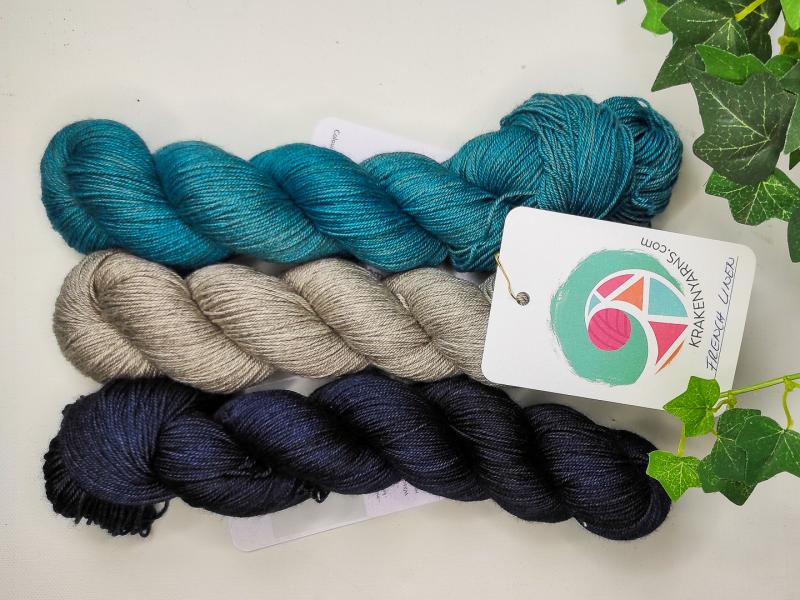 Strickset Tuch Callisto