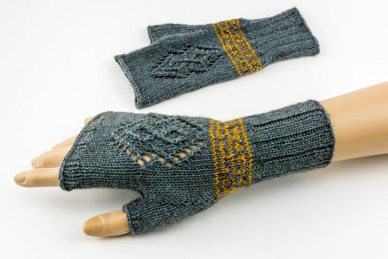 Miss Gaskell Stulpen - gedrucktes Anleitungsheft