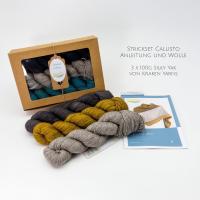 Strickset Tuch Callisto - Originalfarben