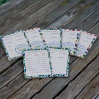 Work in Progress-Kärtchen Strickanhänger